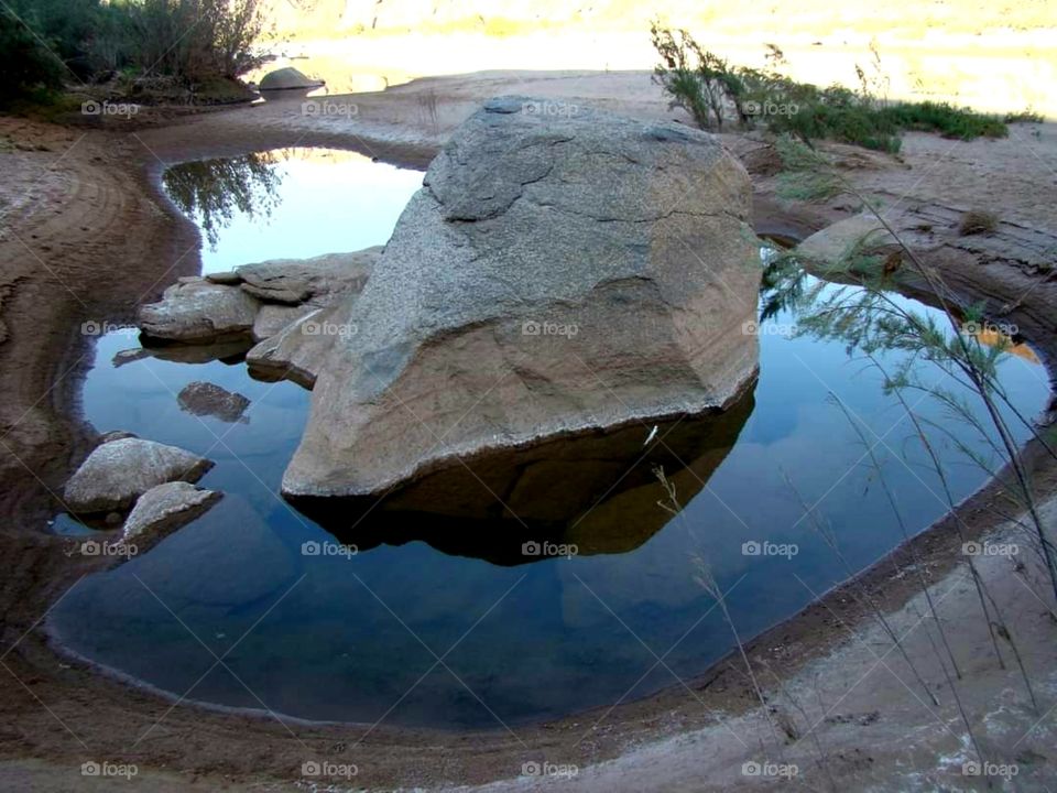 Nature creation at the Fishriver Canyon