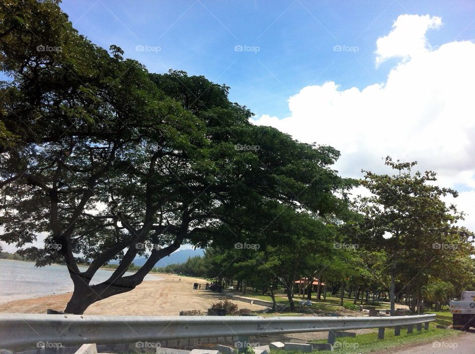 Kota Kinabalu's beach