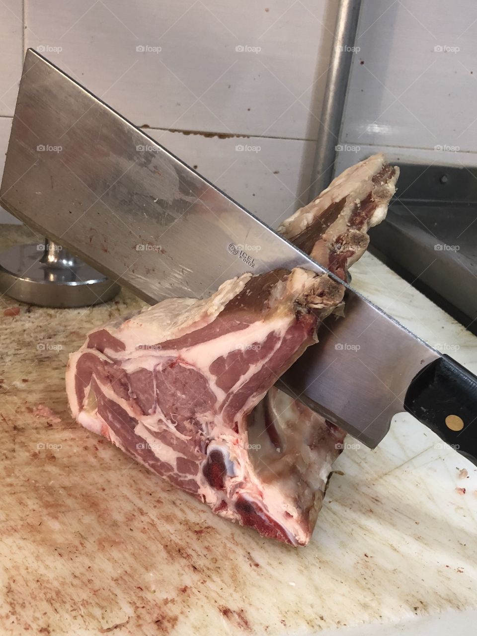 Cutting steak restaurant 
