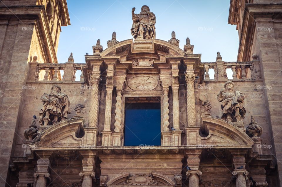 Portada del Monasterio de San Miguel de los Reyes (Valencia - Spain)