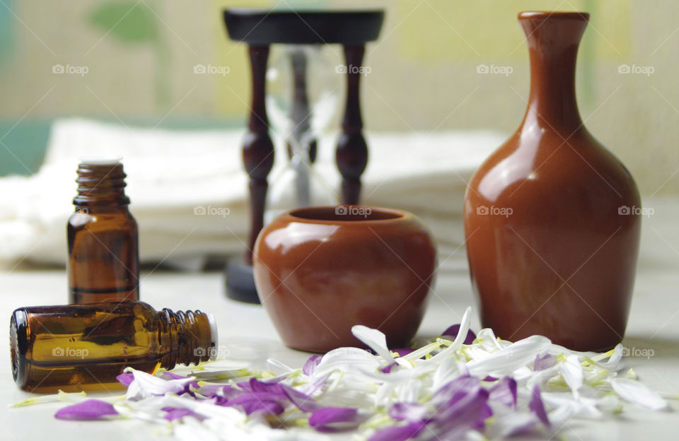 oil for body care.Spa salon