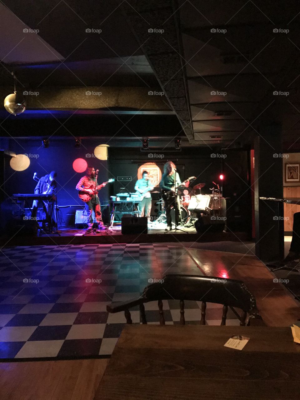 Group of men playing music