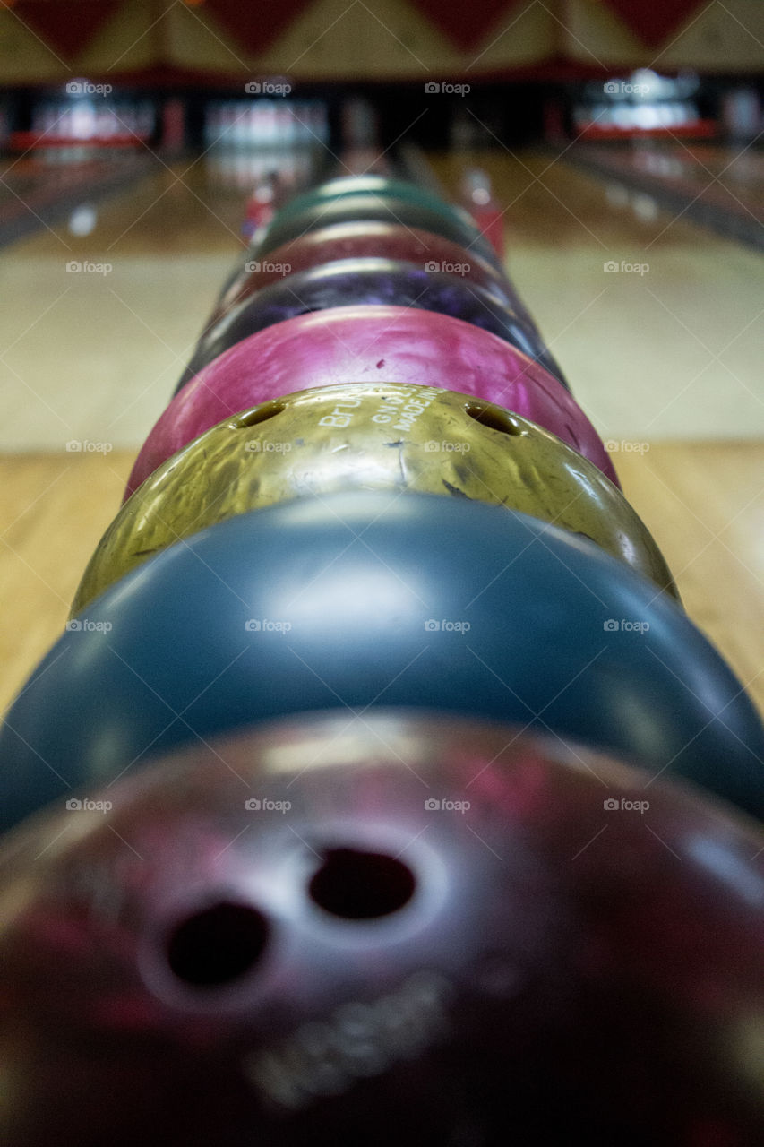 Lots of bowling balls
