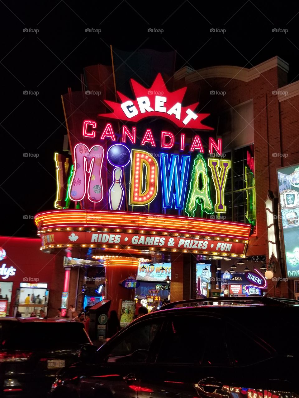 Canadian midway niagara falls Canada clifton hill