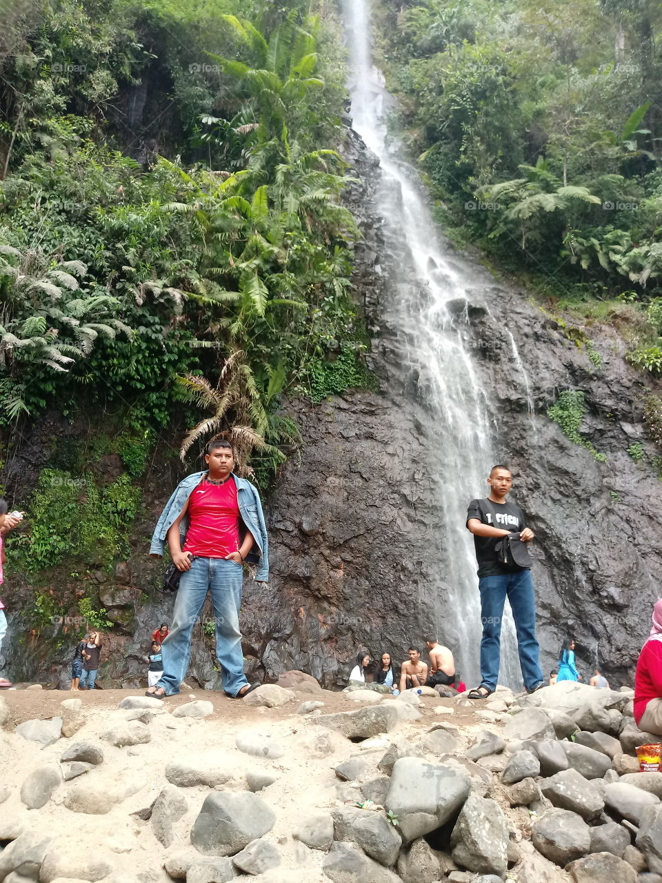 waterfall at subang