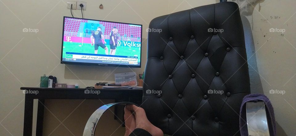 World Cup with polka dots