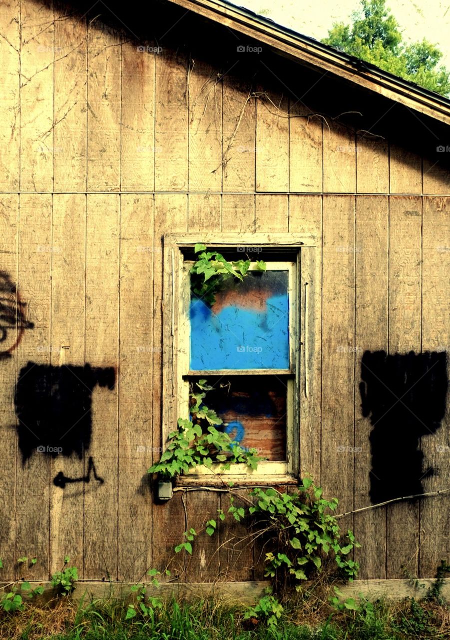 Abandoned Home On The Roadside Somewhere In Missouri 