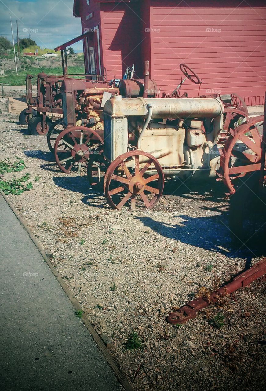 old tractors