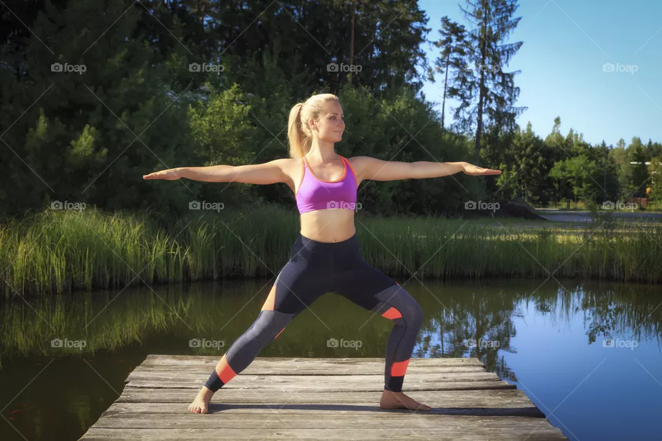 Yoga woman