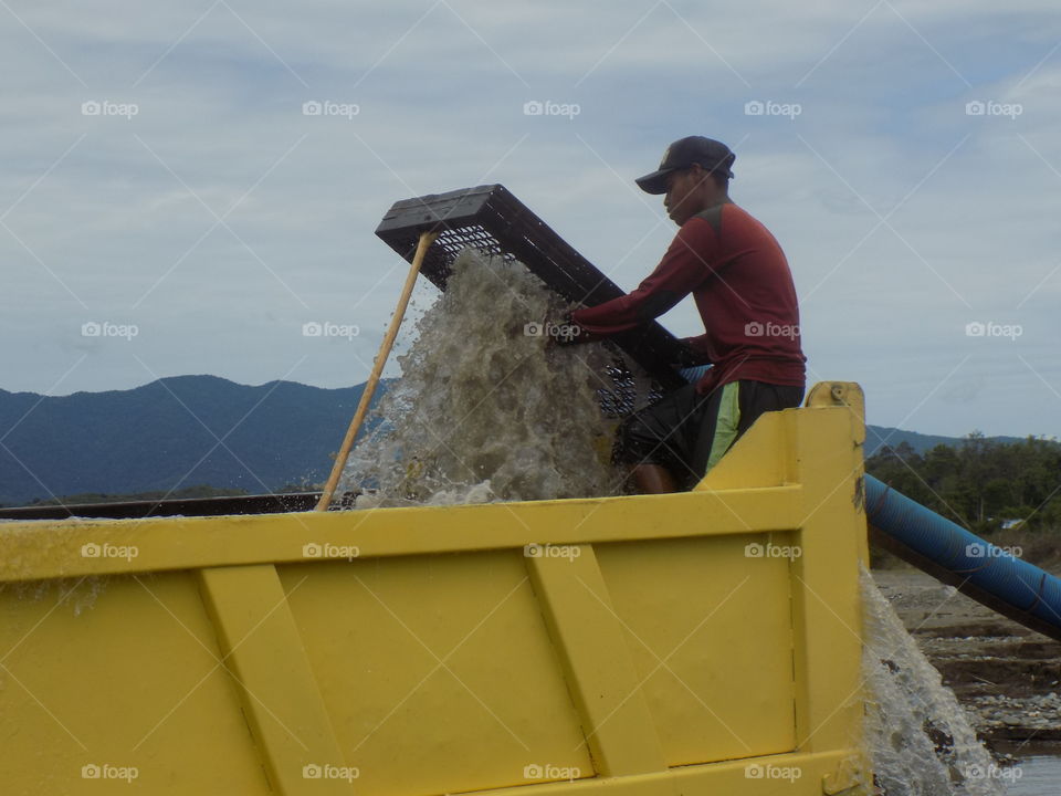 I love the work Load of sand