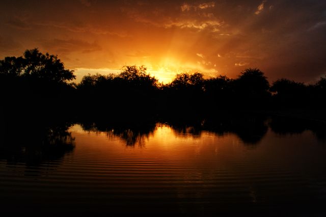 Rippled Sunset