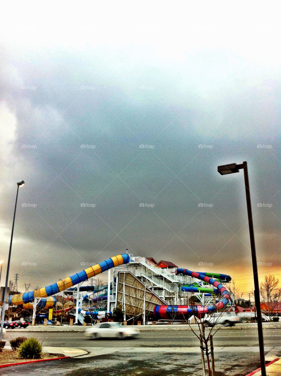 water park cloudy california by gene916