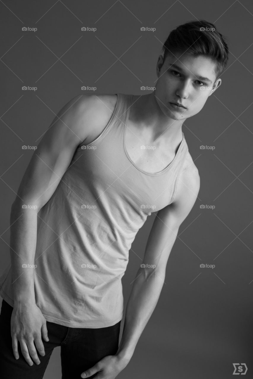 a guy with a beautiful body