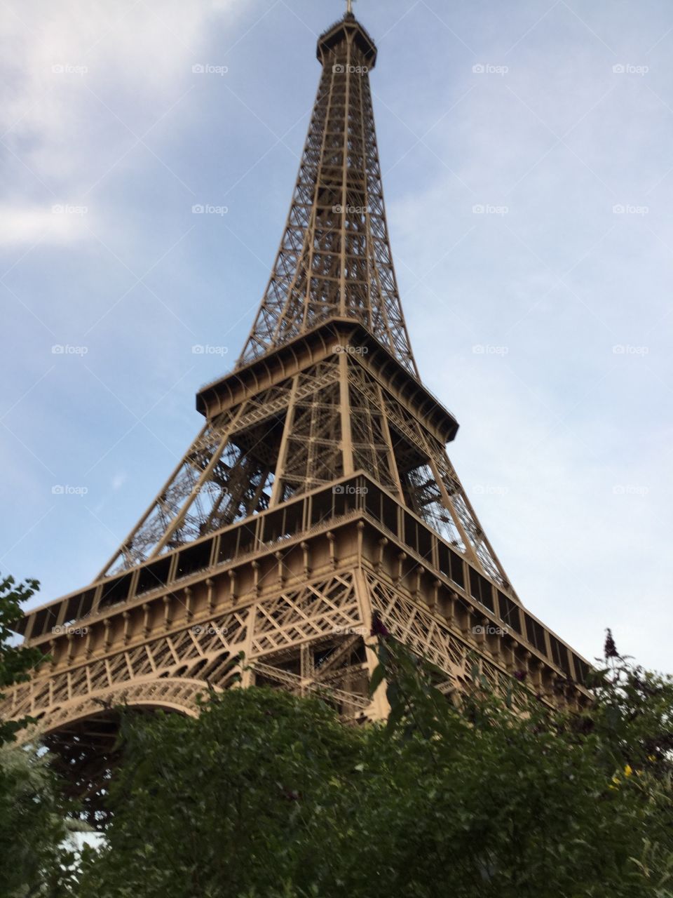 Eiffel tower. 