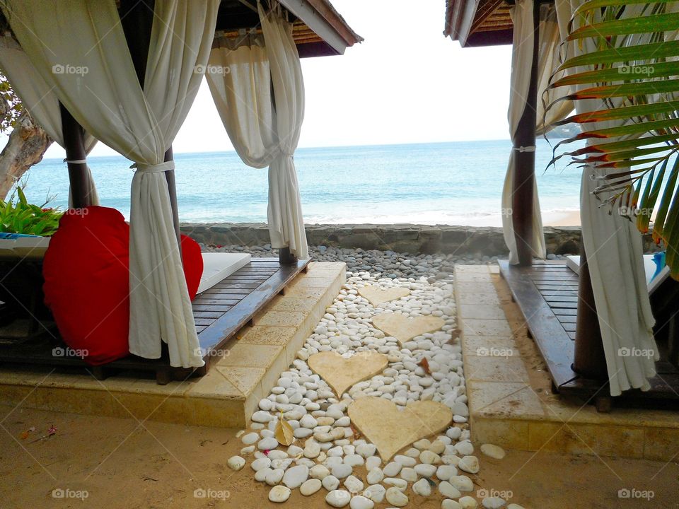 Path to Paradise. Sandals La Toc Resort, St. Lucia