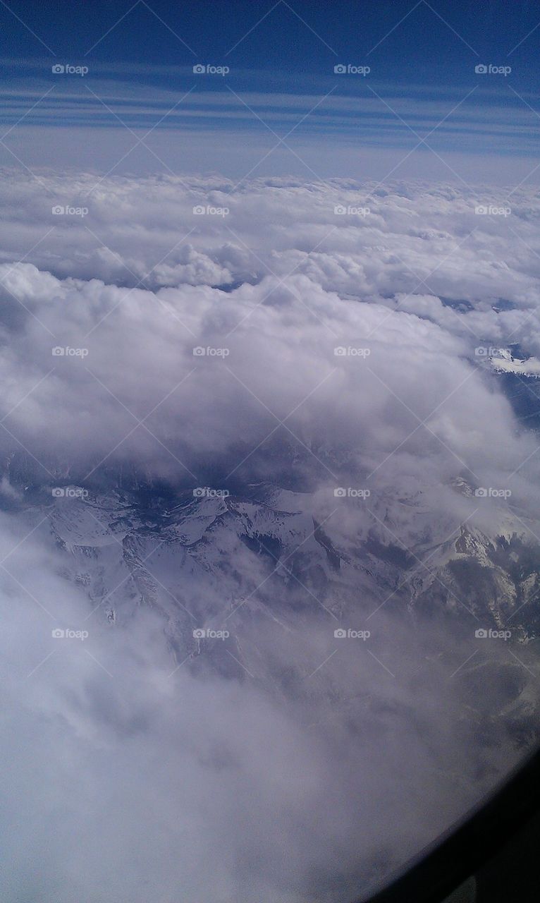 Flyin over the Rockies
