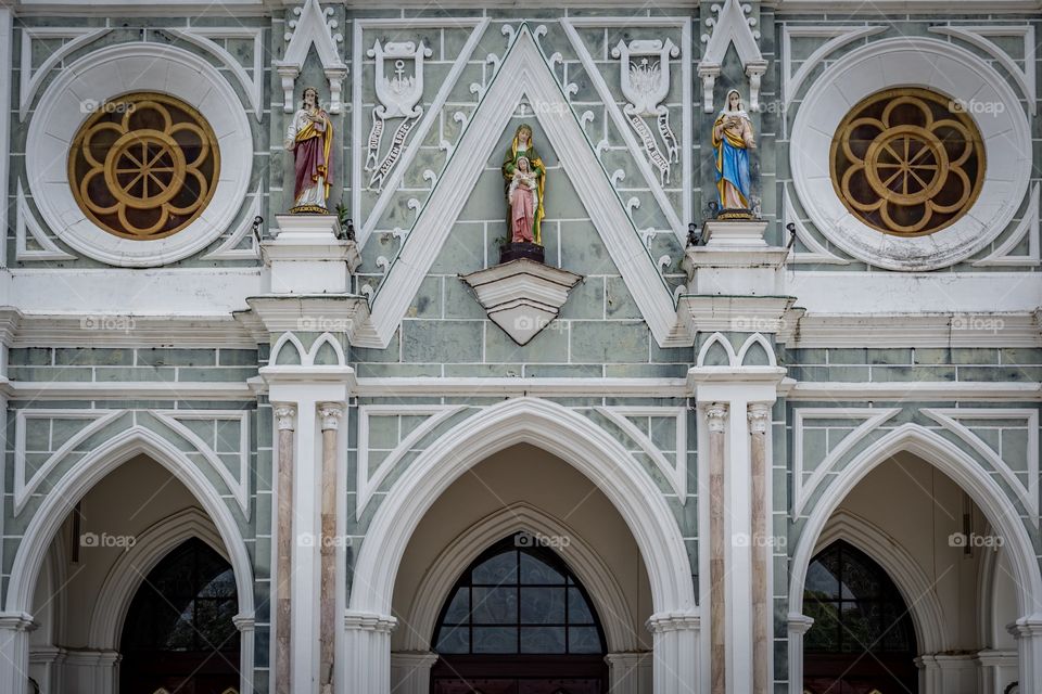 Thailand Beautiful church