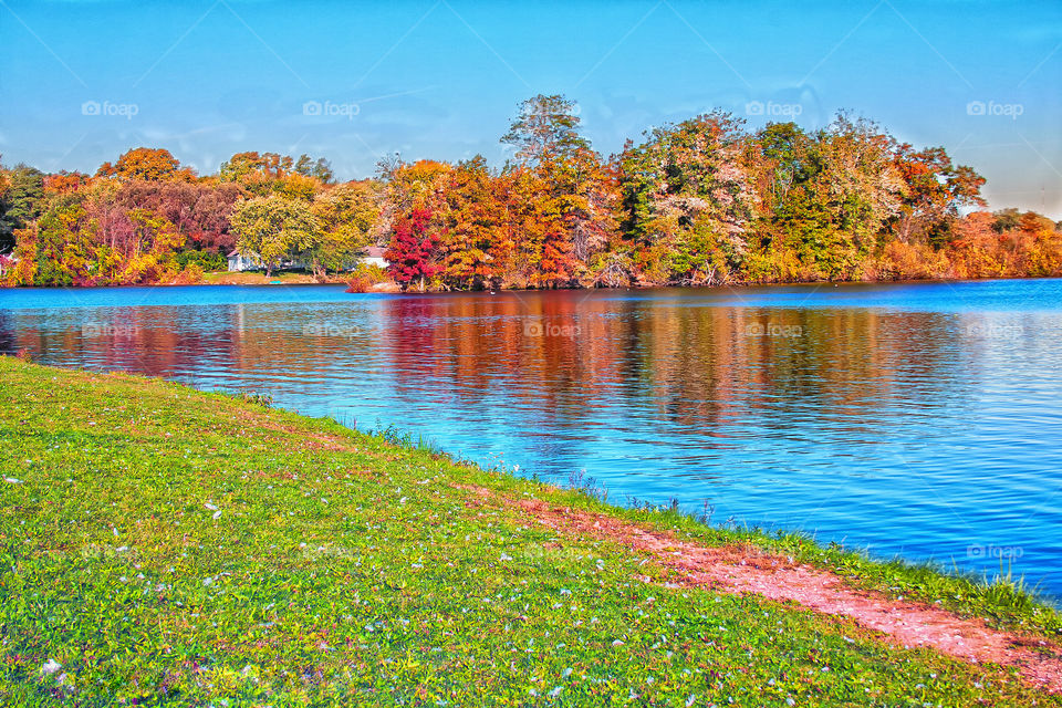 Portage Autumn - Portage Lakes, Akron, Ohio