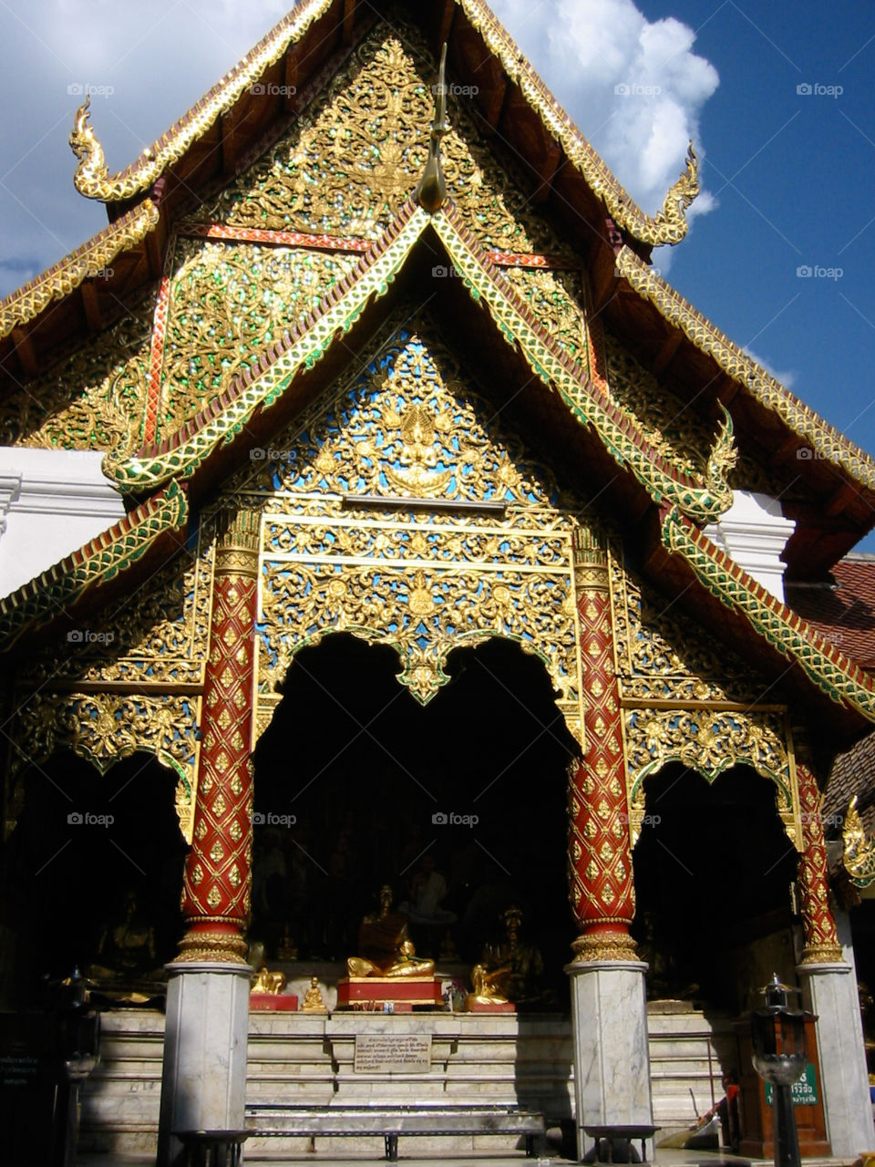 A Wat in Northern Thailand