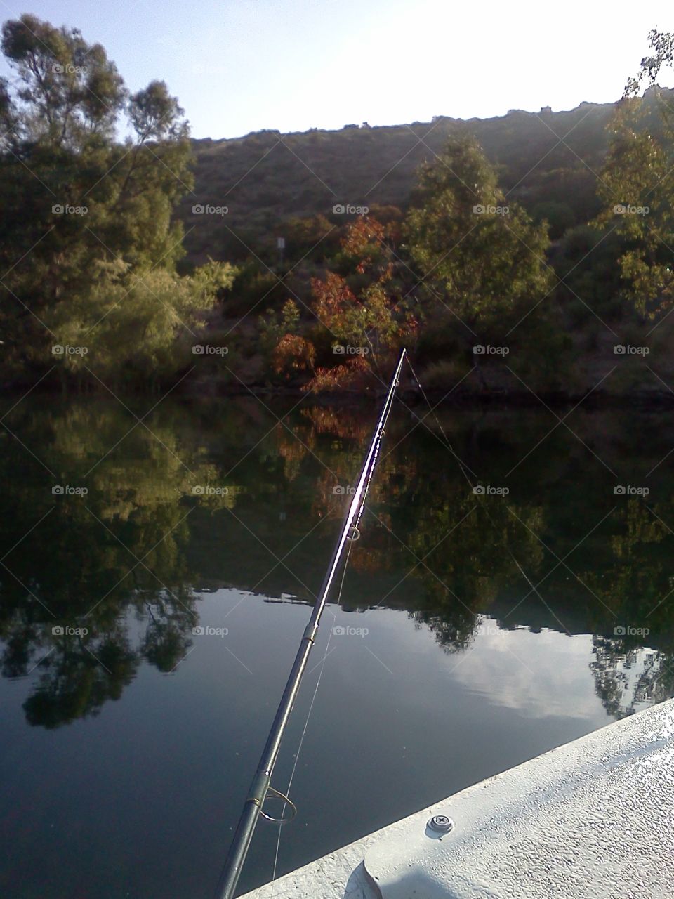 Fishing at Lake Jennings
