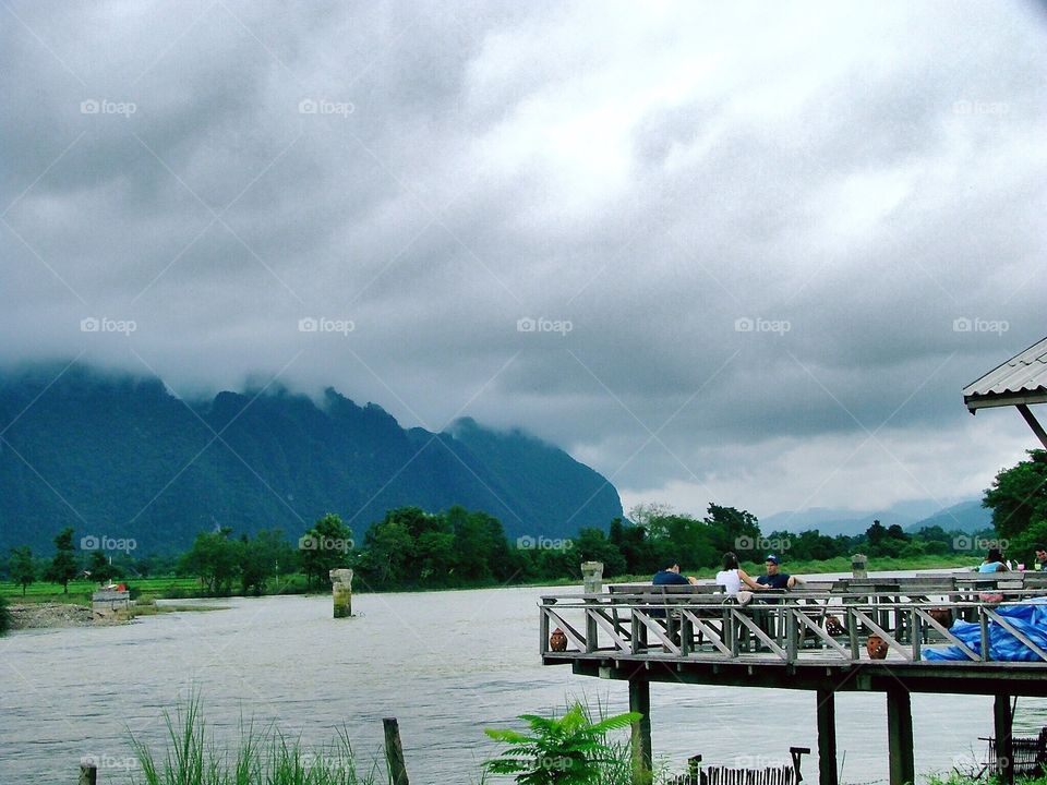 Romantic local restaurant