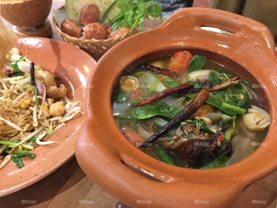 Thai style North-Eastern Food 