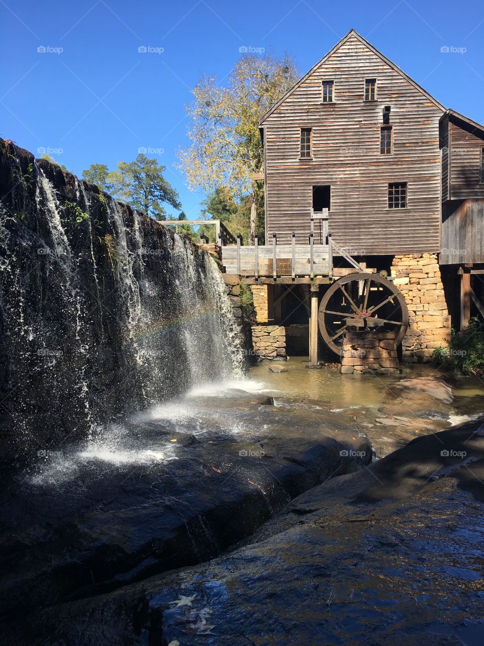 Historic Yates Mill in Raleigh North Carolina 