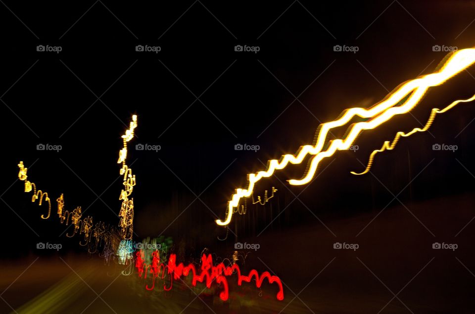 Street light painting
