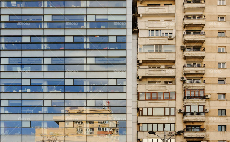 Building contrast