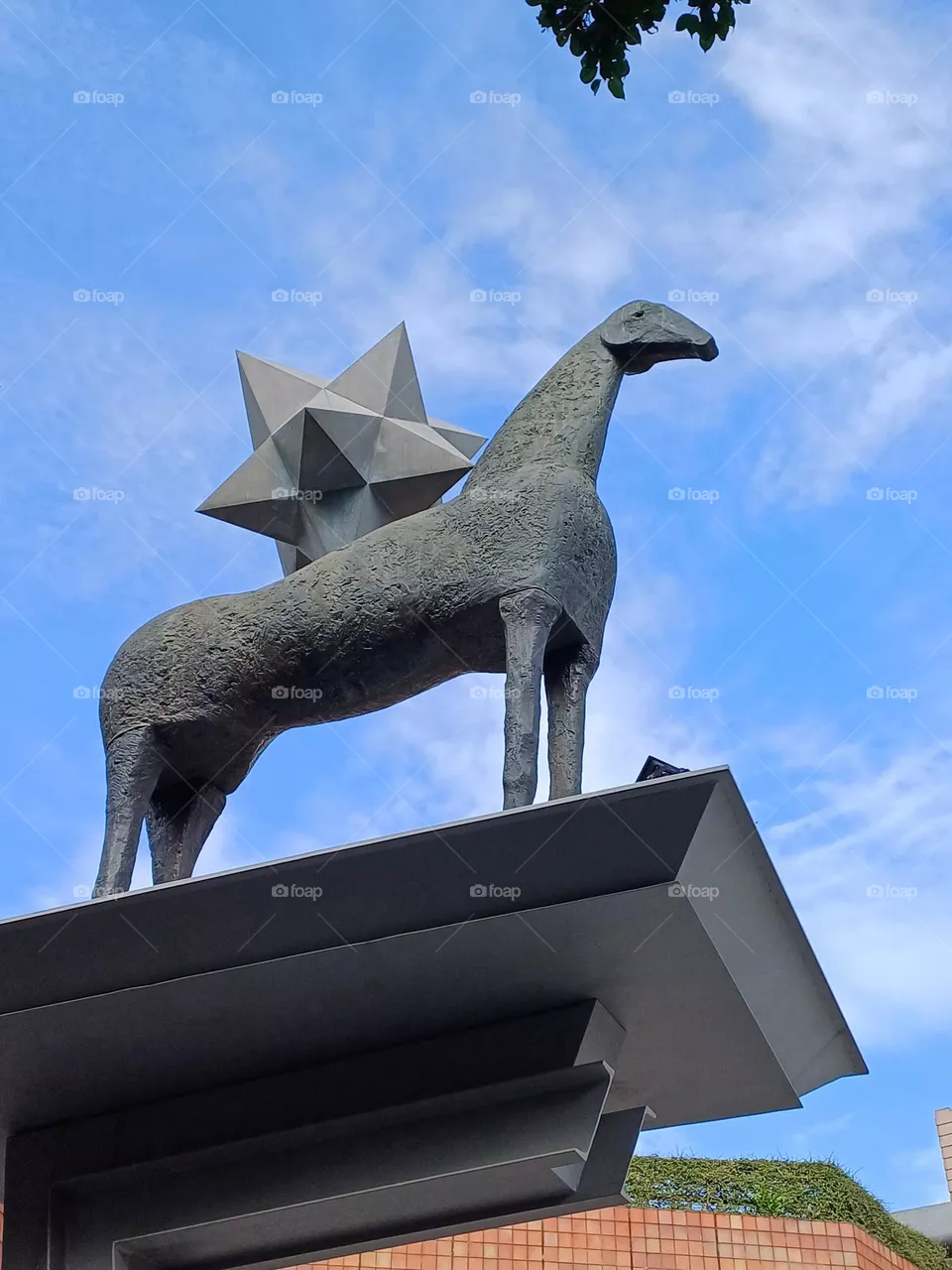 stone horse