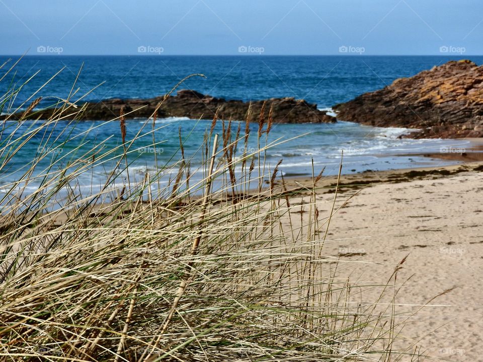A beach in Brittany