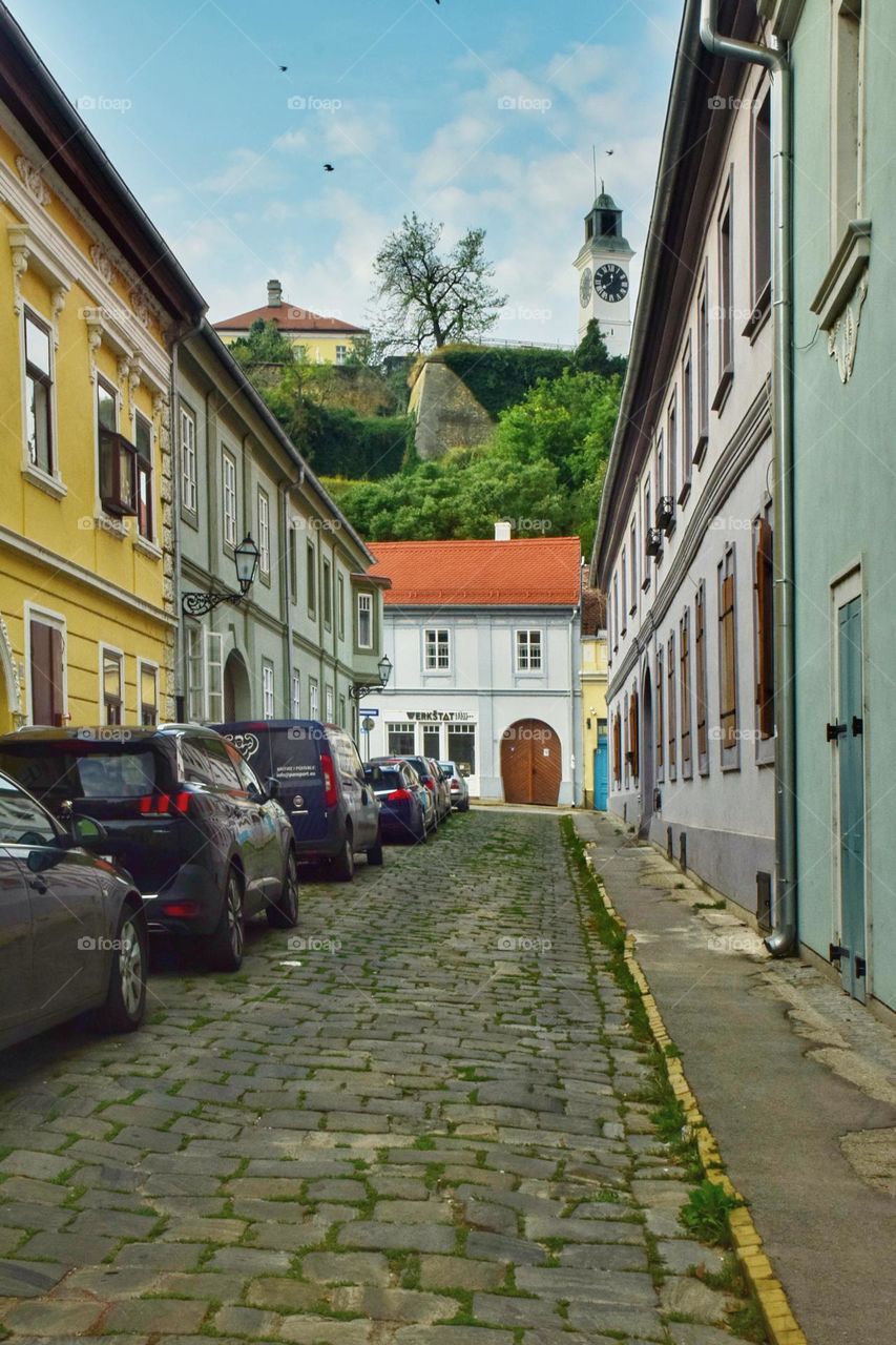 Streen in Petrovaradin, Novi Sad, Serbia