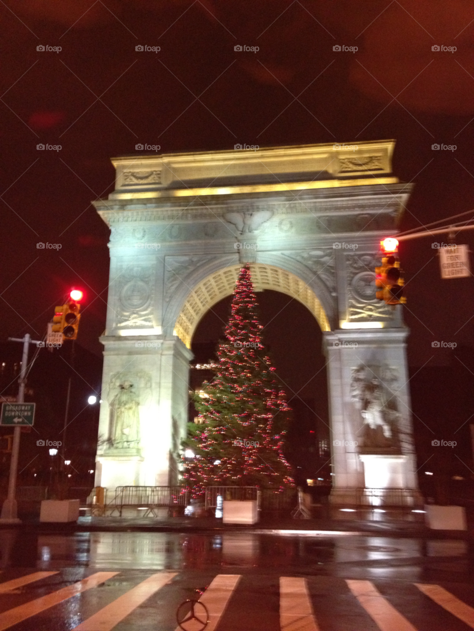 sign night rain wet by michaella