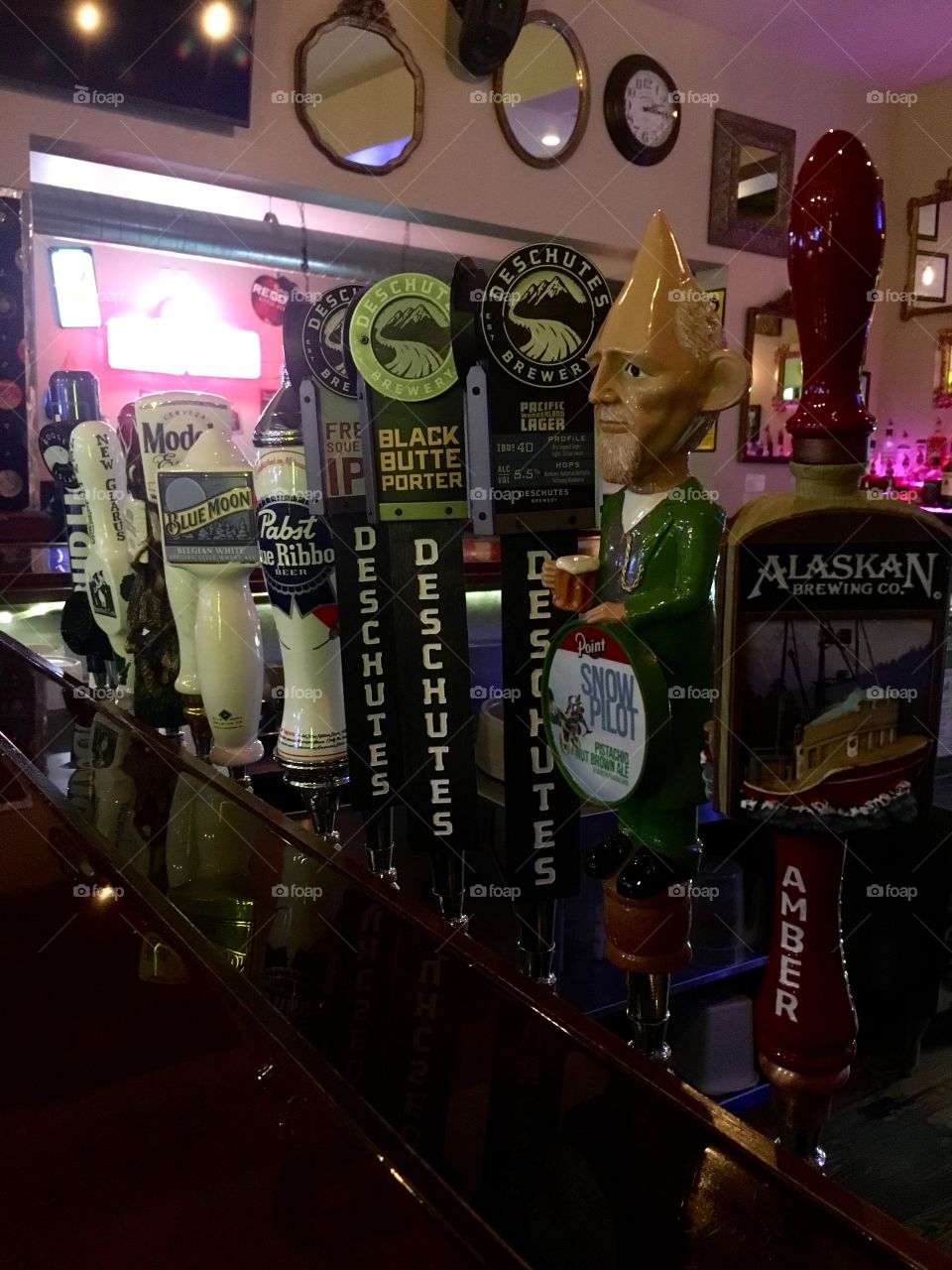 Beer taps