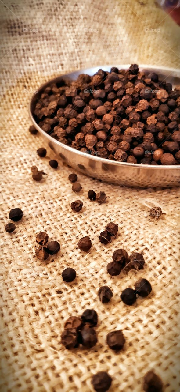 Indian Spice black pepper looks very tiny seeds but it's very spicy in nature and at the same time very beneficial for health