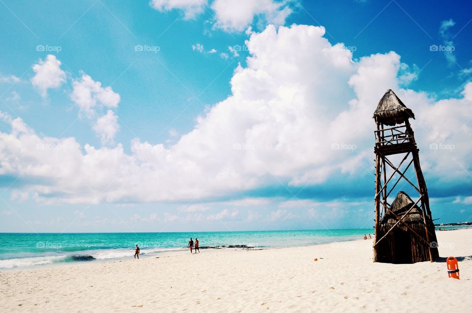 Vamos a la Playa. Riviera Maya, México 