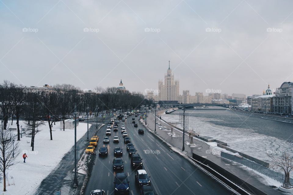 Moscow traffic