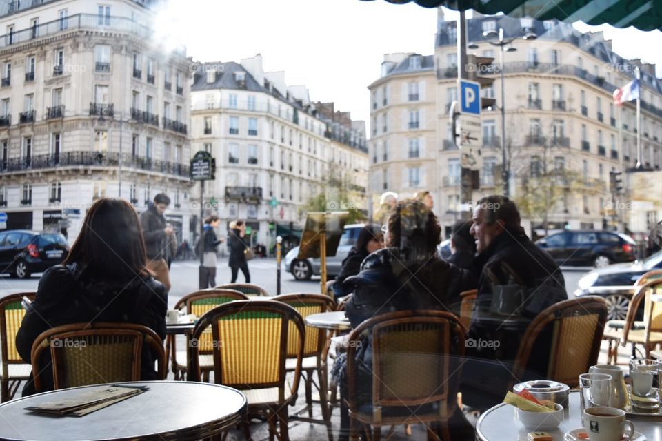Cafe Scenes I - Paris 