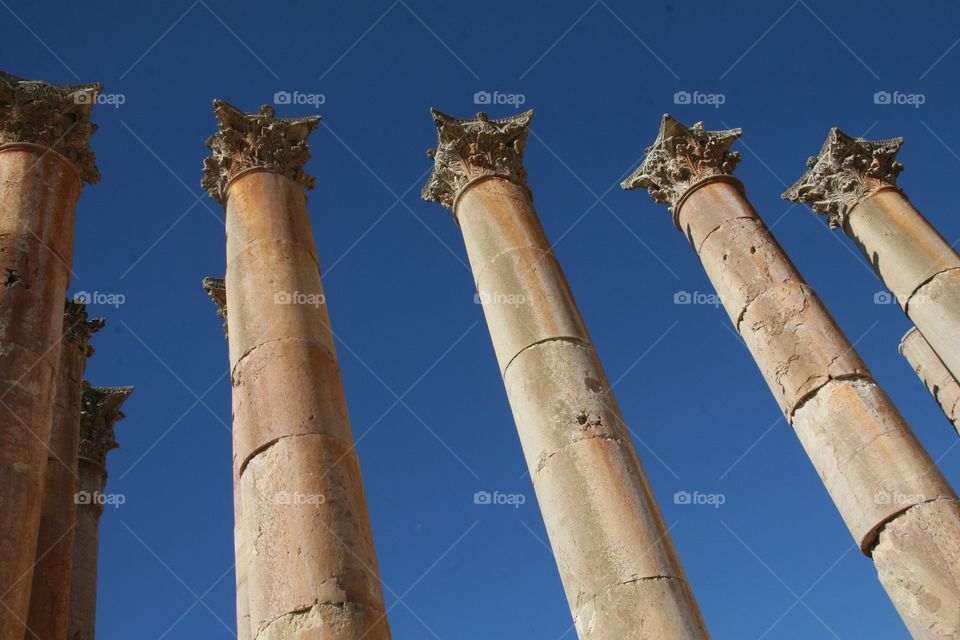 Roman ancient civilizations Jerash, Jordan 