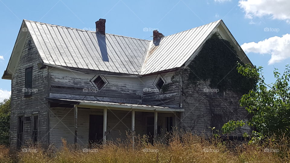 abandoned home