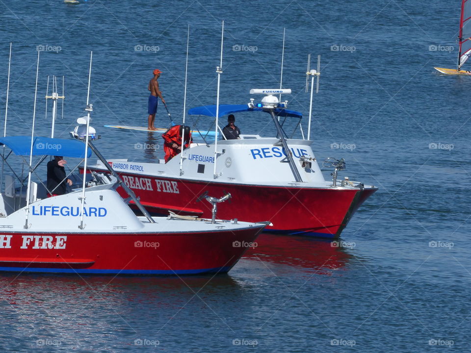 Fire and rescue boats