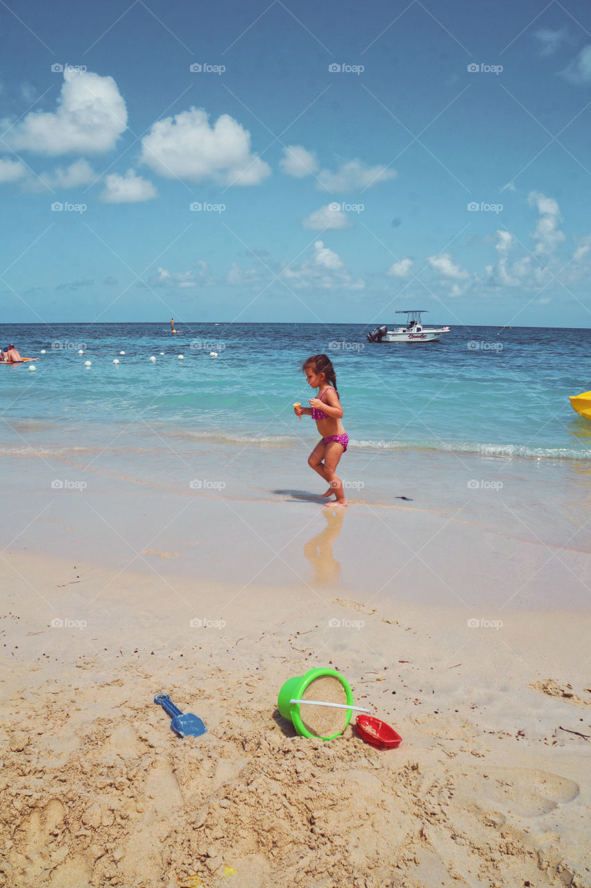 Beach, Sand, Seashore, Sea, Ocean