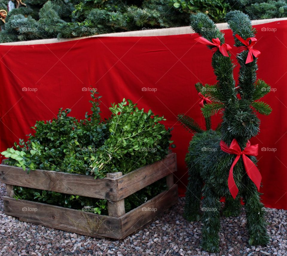 Christmas market, decoration.