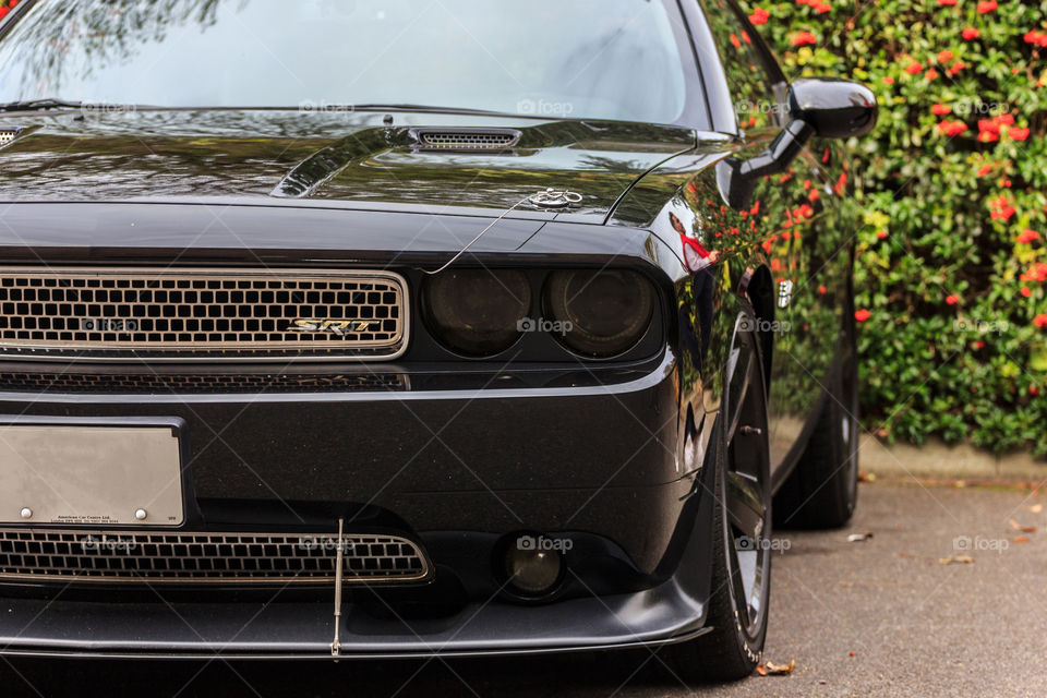 Dodge Challenger closeup