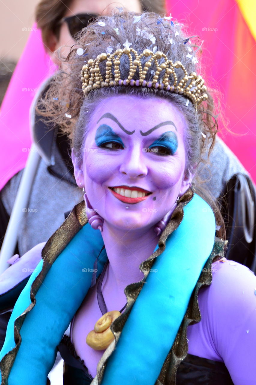 girl. carnival parade