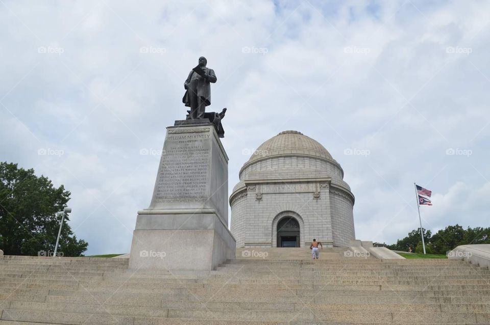 William McKinley Statue, McKinley Tomb, Canton, OH