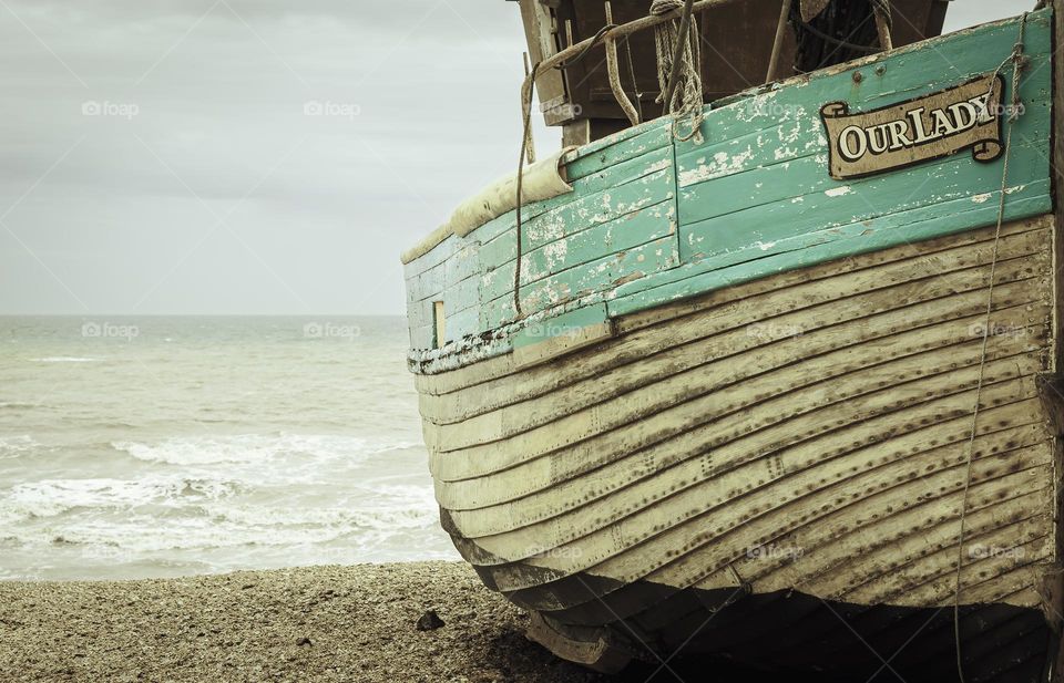 Wooden hull fishing boat “Our Lady”