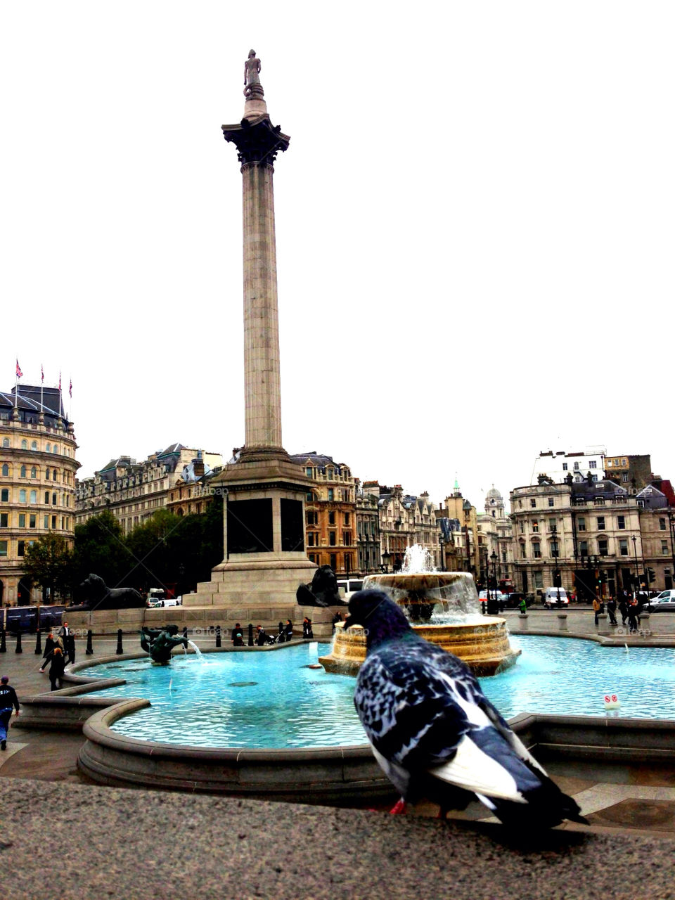 square london column trafalgar by kikicheeky