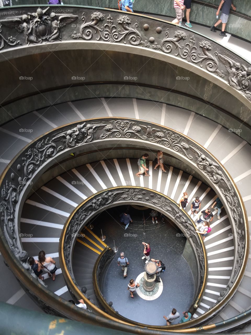Winding steps in Rome