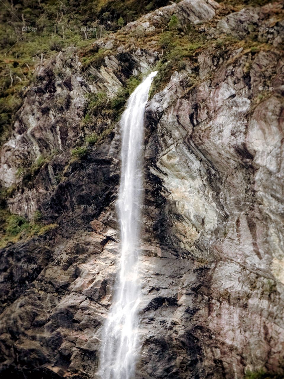 Straits of Magellan Waterfall